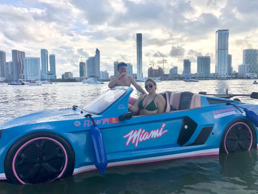 Miami: 1-hour Jetcar Rental - Price and value: how $50 per group can work in real life