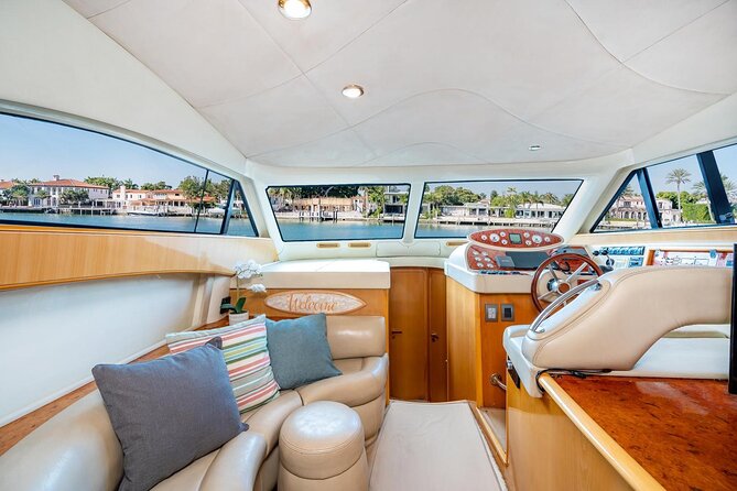 Miami 2 Hours Private Yacht Tour for 13 ppl on a 50 ft Yacht - Practical Logistics That Can Make or Break Your Day