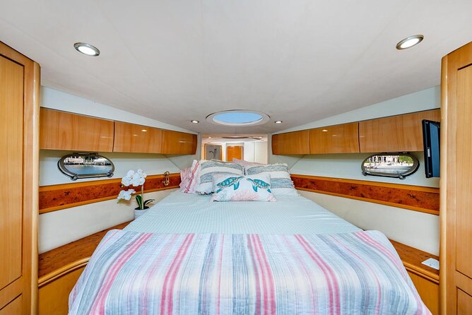 Miami 2 Hours Private Yacht Tour for 13 ppl on a 50 ft Yacht - Bring the Right Stuff for a 2-hour Party on the Water