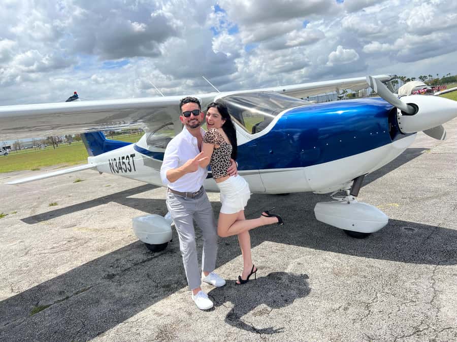Miami 50-Minute Airplane Tour: Beaches, Islands & Downtown - The Cessna 177 ride, comfort, and what the headsets really change