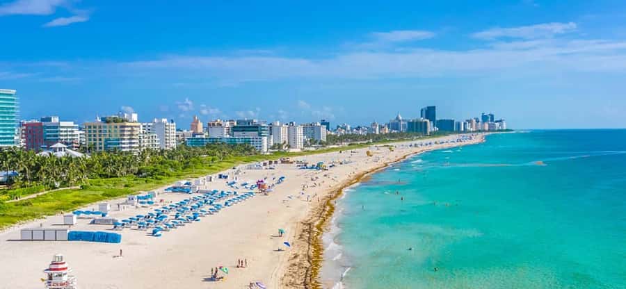 Miami 50-Minute Airplane Tour: Beaches, Islands & Downtown - South Beach and Miami Beach art deco: recognizable, but clearer than you expect