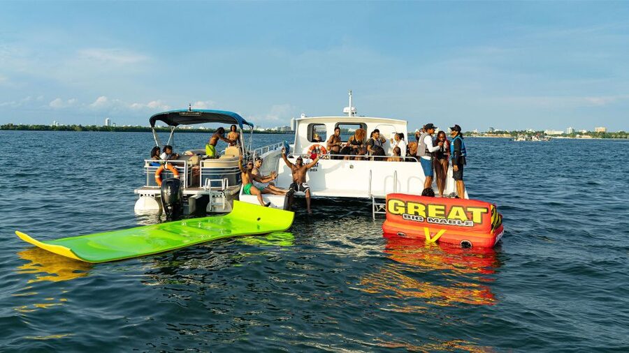 Miami: Adventure Cruise with Jetski, Tubing, and Drinks - Getting On Board at Sea Isle Marina, Then Back in the 3 to 4 Hour Window