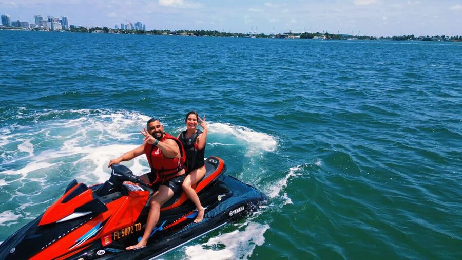 Miami: Adventure Cruise with Jetski, Tubing, and Drinks - Tubing Across the Bay: Splash Time With Water Mat and Tunes
