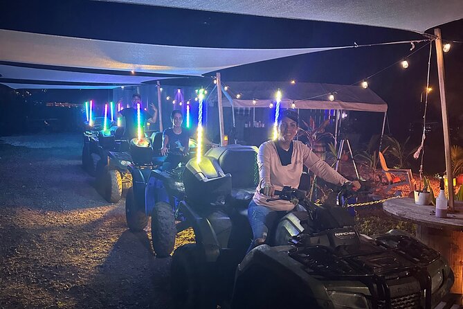MIAMI ATV Night/day Ride with LED Lights NO HIDDEN FEE - The Ride Length Options: 45 Minutes to 2 Hours