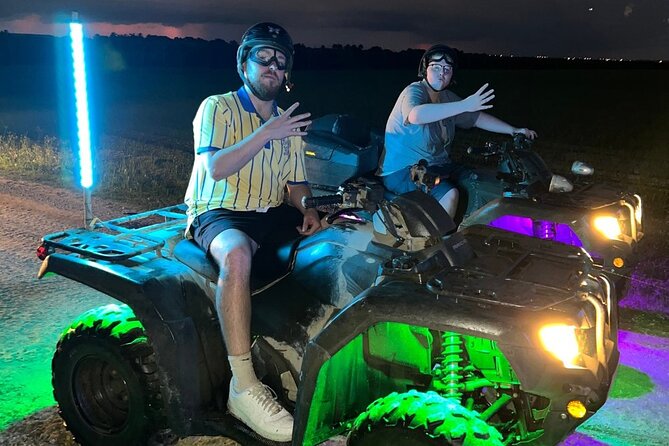 Miami (Bad A") Glow in the Dark ATV Riding Experience #1TOP Rated - Weather and comfort tips for a night farm-leaning ride