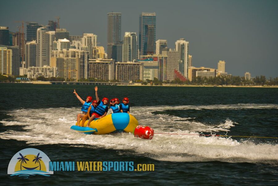 Miami: Banana Boat Ride - Safety briefing, equipment, and a captain who keeps it controlled