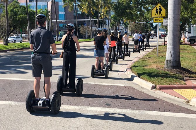 Miami Beach Art Deco Segway Tour - Helmet, water, and Bluetooth: small perks that add up