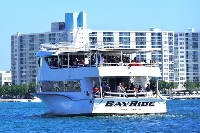 Miami Beach Boat Tour & Sunset Cruise - From Bayside Marketplace to Miami Beach Marina views in 90 minutes