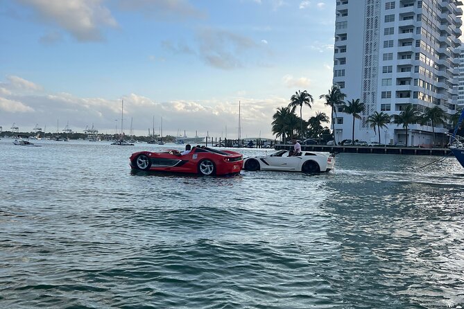 Miami Beach Jetcars and Free Boat Ride - The Jet Car hour: what you actually control