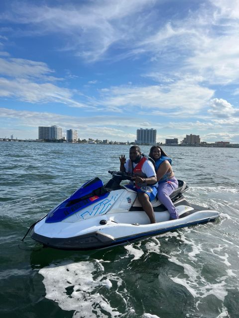 Miami Beach: Jetski Rental Experience with Boat and Drinks - The 1-hour jetski ride in Biscayne Bay, speeds, wildlife, and constraints