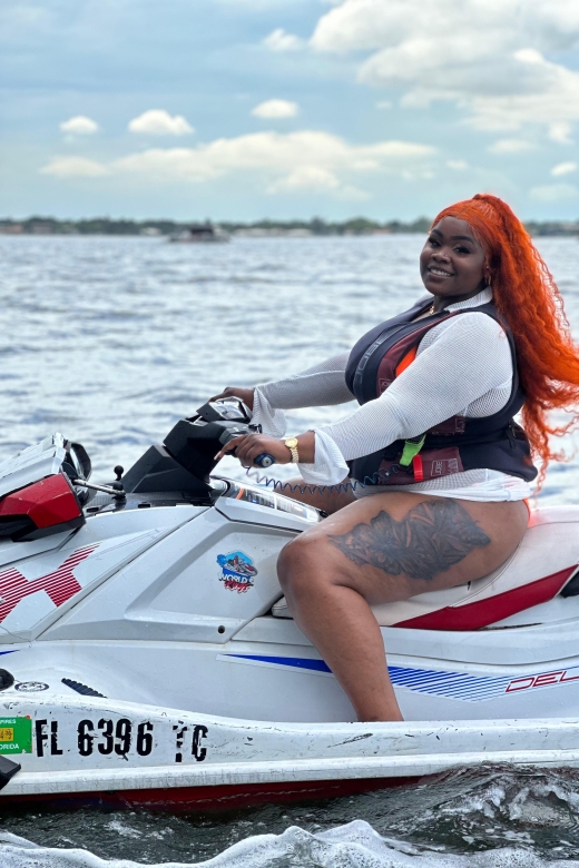 Miami Beach: Jetski Rental Experience with Boat and Drinks - 2400 Collins Ave start, what the first 30 minutes set up