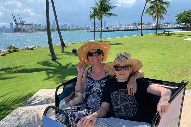 Miami Beach Pedicab Tour - Getting oriented at 1500 Ocean Dr