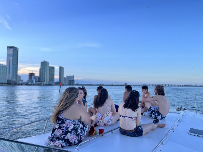 Miami Beach: Private Yacht Rental with Captain - Your onboard setup: Bluetooth music, cooler basics, and comfort extras