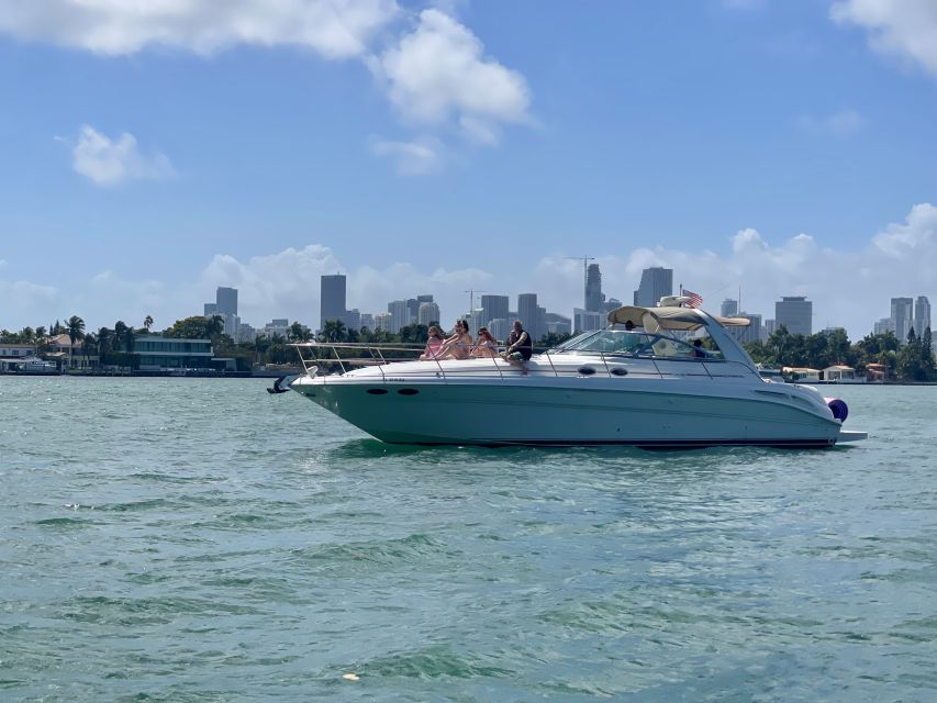 Miami Beach: Private Yacht Rental with Captain - Price and value: $300 per group, plus captain time and fuel