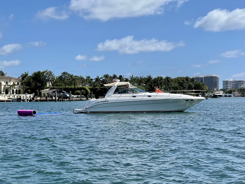 Miami Beach: Private Yacht Rental with Captain - The ride itself: celebrity waterfront, a celebrity-bunker sight, and marine life