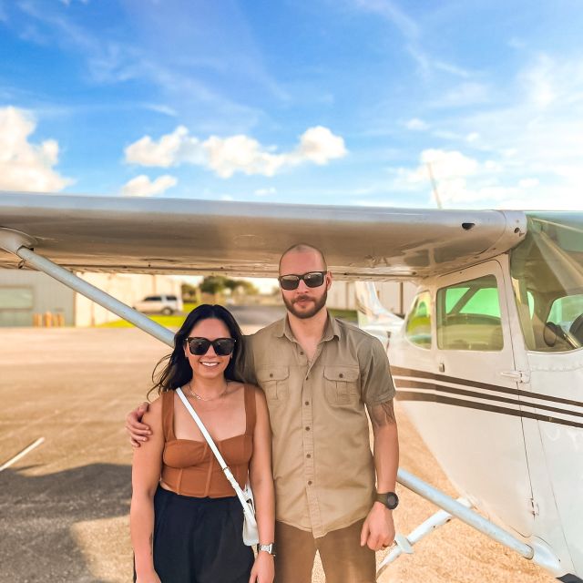 Miami Beach: Romantic Sunset Flight with Champagne - From Kendall to the Cessna: What the Experience Feels Like