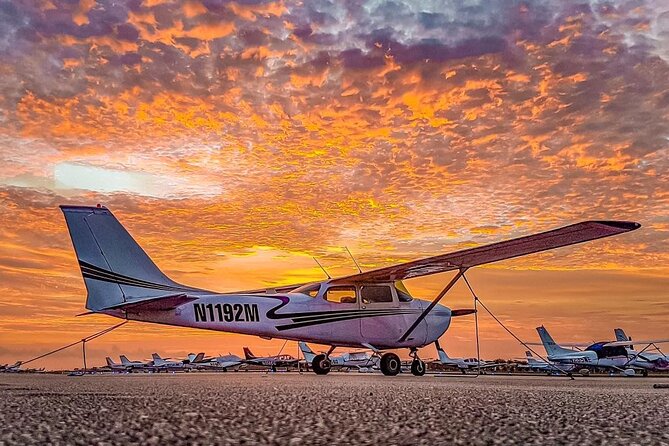 Miami Beach: Romantic Sunset Private Airplane Tour with Champagne - Champagne Moment: Non-Alcoholic, Still Fun