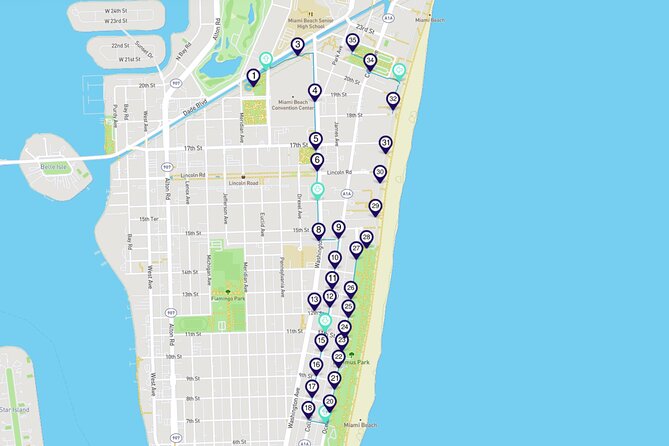 Miami Beach Smartphone Audio Walking Tour - Starting at Miami Beach Botanical Garden and Its 4-Acre Jungle Corner