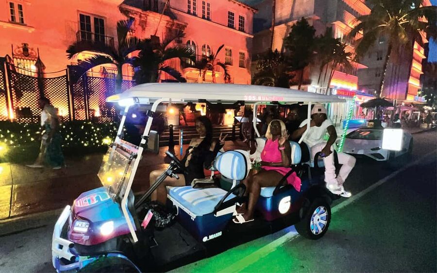 Miami Beach|South Point Golf Cart Tour - South Pointe Park: Skyline and Fisher Island Views in Minutes