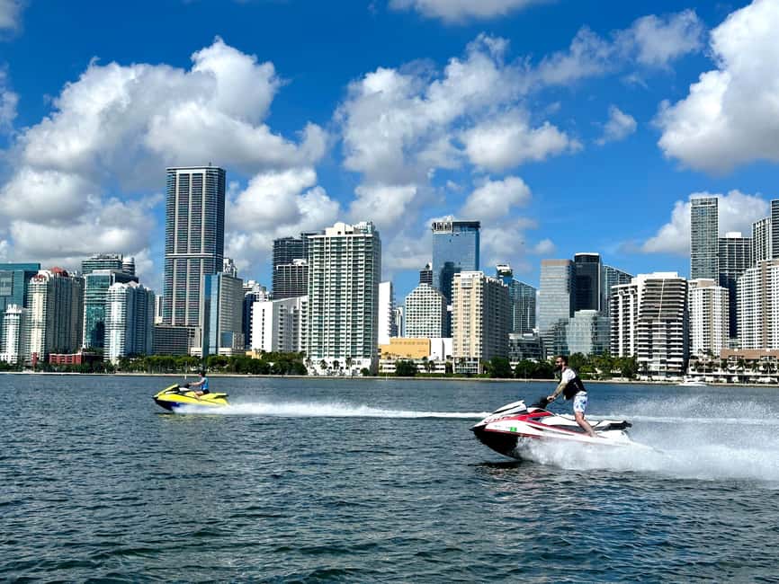 Miami Beach: WaveRunner 1 Hour Rental & 1 Hour Boat Ride - Who should book this WaveRunner and boat combo