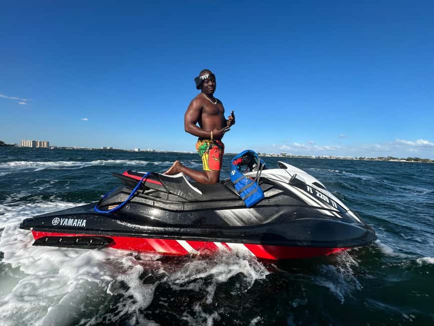 Miami: Biscayne Bay Jet Ski Rental & Free Boat Ride - Key points before you go