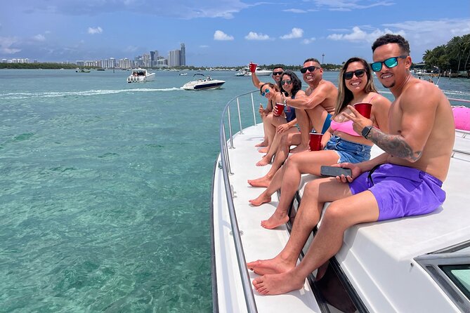 Miami Boat Rental for Day or Sunset Cruise with Captain - Captains and crew: safety plus a friendly, local feel