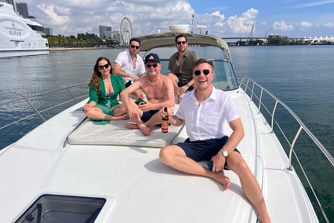 Miami Boat Rental for Day or Sunset Cruise with Captain - Your 2-hour route: Biscayne Bay, Indian Creek mansions, Bal Harbor