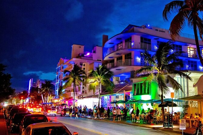 Miami by Night: City and Beach Lights Panoramic Tour - Fontainebleau, Nikki, and the Big Resort Facade