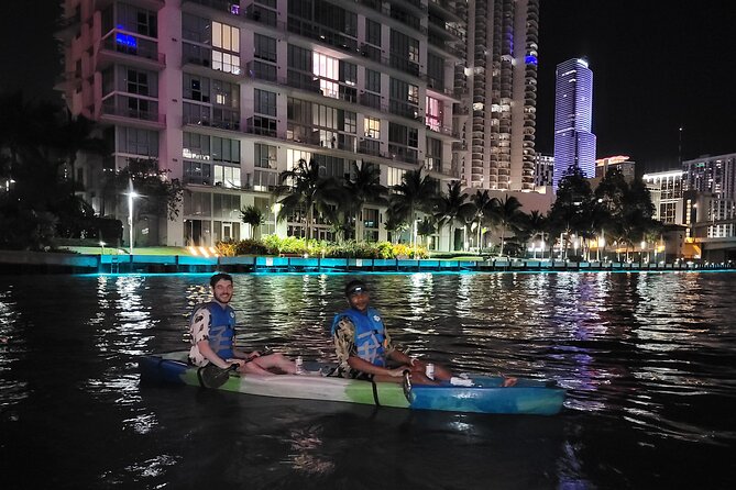 Miami City Lights Night SUP or Kayak - Safety on a night paddle: what to expect from the guides