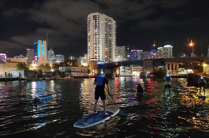 Miami City Lights Night SUP or Kayak - Drinks, fruit, and why this “night out” feels like a real experience