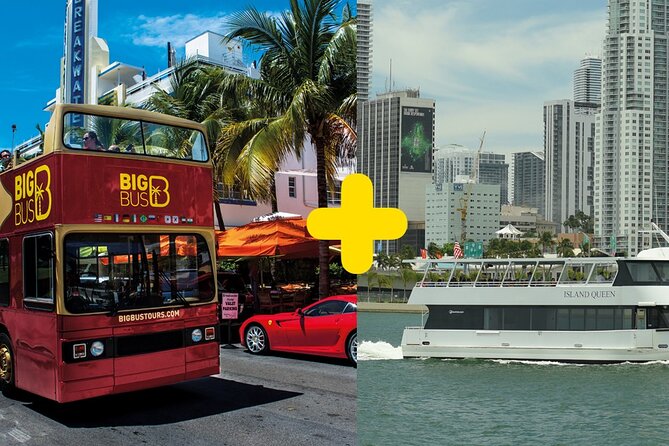 Miami Combo: Open-top Bus Tour and Sightseeing Bay Cruise - The vibe: efficient, scenic, and very heat-dependent