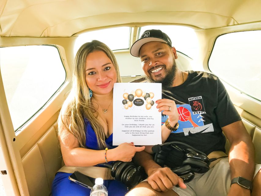 Miami: Downtown Private Airplane Tour with Soft Drinks - Price and value: $86 per person, plus the solo traveler catch