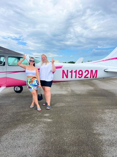 Miami: Downtown Private Airplane Tour with Soft Drinks - Practical tips to make your flight feel easy