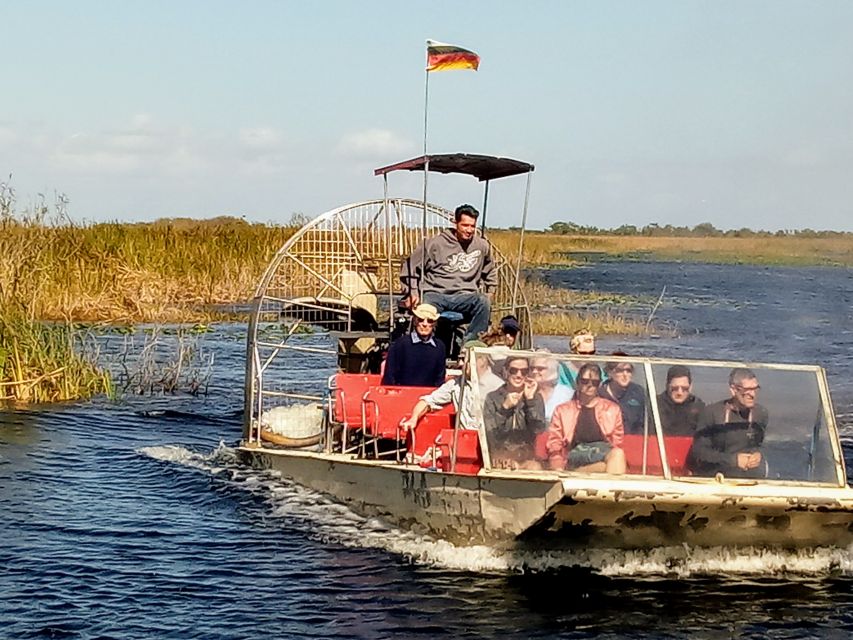 Miami: Everglades Full-Day Tour with 2 Boat Trips and Lunch - Tree island village visit: culture meets survival