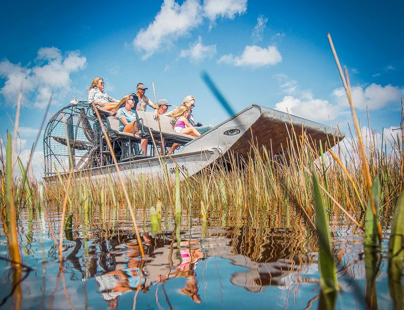 Miami: Everglades National Park Airboat Tour & Wildlife Show - The airboat ride: how the Everglades works when you skim the water
