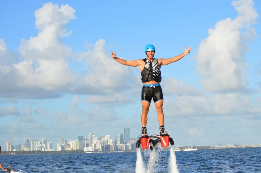 Miami: Flyboarding Experience - The 10-minute ground lesson that makes the rest easier