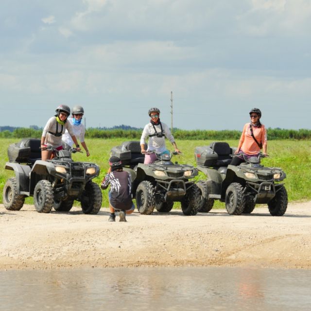 Miami: Guided ATV Adventure with Photos and Videos - The ATV setup: automatic Honda, helmets, and a real safety briefing