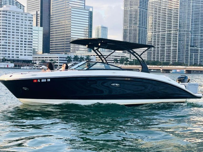 Miami: Guided Boat Tour with Champagne - Day versus night: sunsets, city lights, and the timing that changes everything