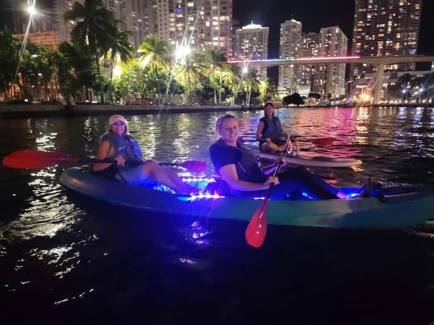 Miami: Guided LED-Lit Kayak Night Tour - Where the tour starts under i95 at 204 SW 3rd St