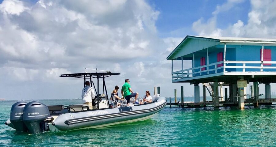 Miami: Guided Small Group Boat Tour + Iconic Stiltsville - Entering the Stiltsville zone from Miami Beach Marina
