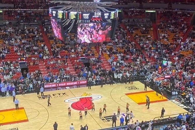 Miami Heat Basketball Game Ticket at Kaseya Center - Watching Bam Adebayo and Tyler Herro close up