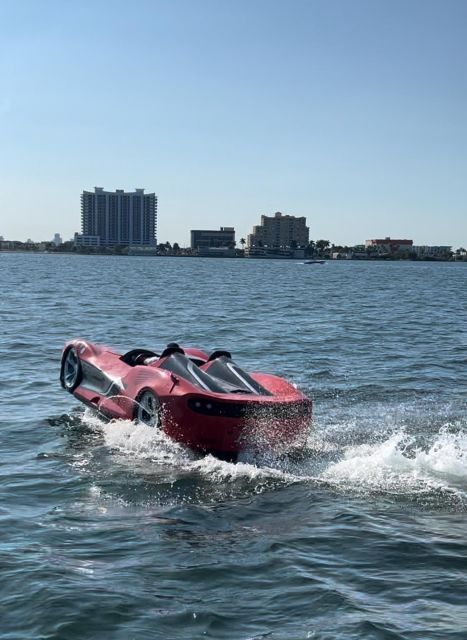 Miami: Jet Car Rental in South Beach - The jetcar part: speed, sun, and dolphin-spotting in open water