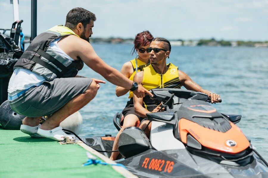 Miami: Jet Ski Rental in Biscayne Bay - Miami skyline views, photo stops, and bounce-over-wave fun