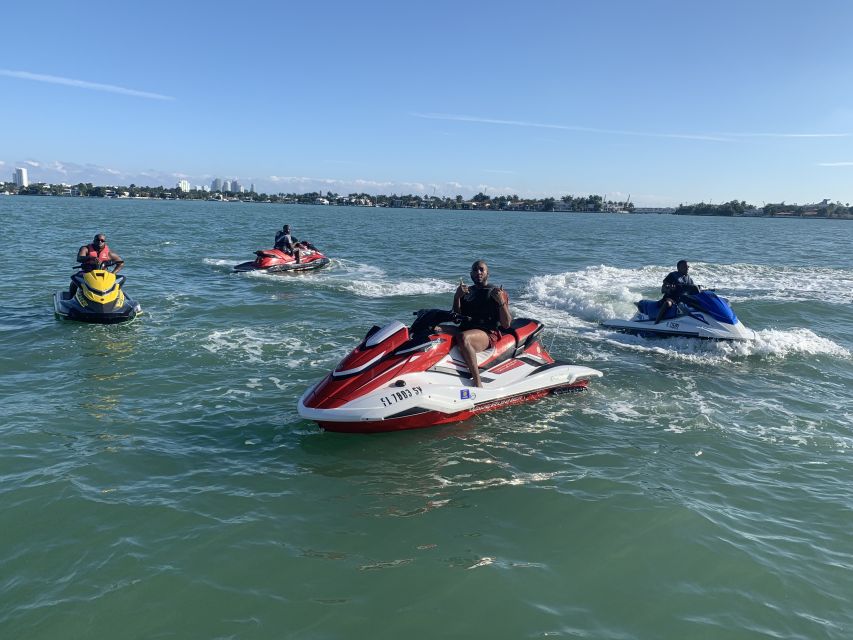 Miami: Jet Ski Rental with Instructor and Tutorial - Where You Meet: Miami Beach or Miami Marina, Then Out to the Platform