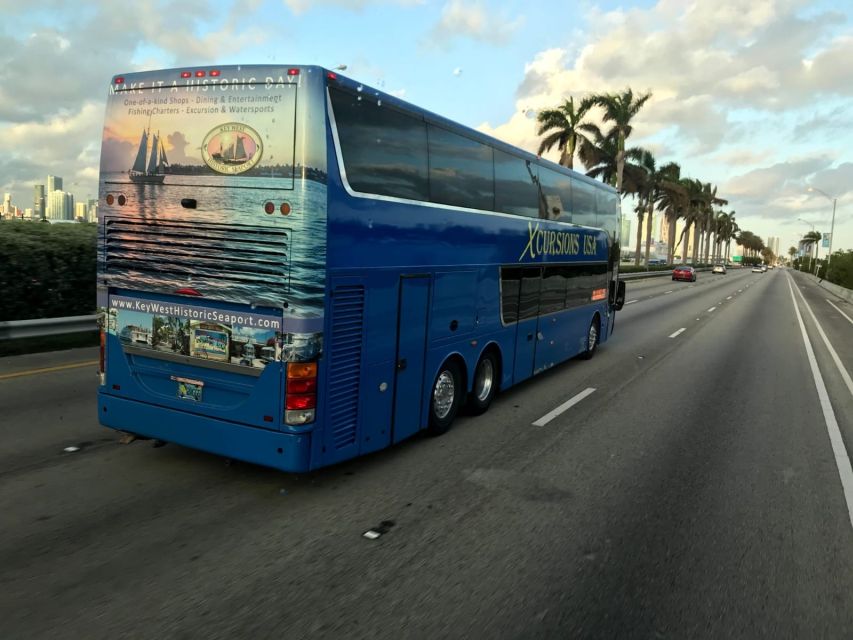 Miami & Key West: One-Way Transfer by Motor Coach Bus - The Route Facts: 43 Bridges and 31 Islands