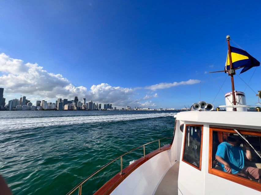 Miami: Miami Skyline Vintage Yacht Cruise, - Key things I’d put on your Miami checklist