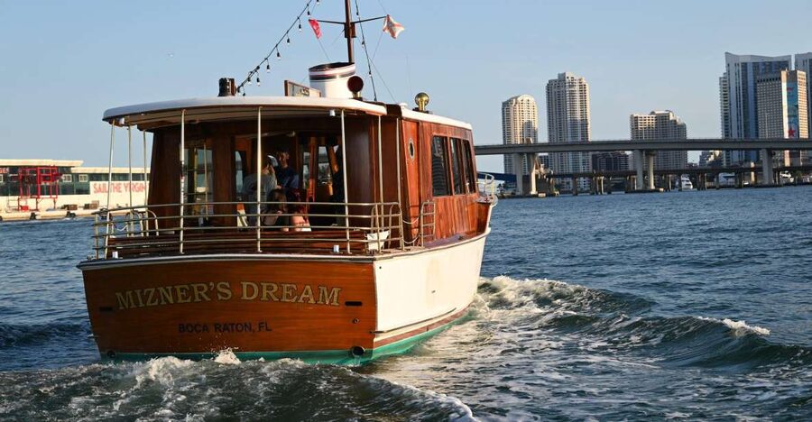 Miami: Miami Skyline Vintage Yacht Cruise, - 90 minutes on the water: what you’ll get and what you won’t
