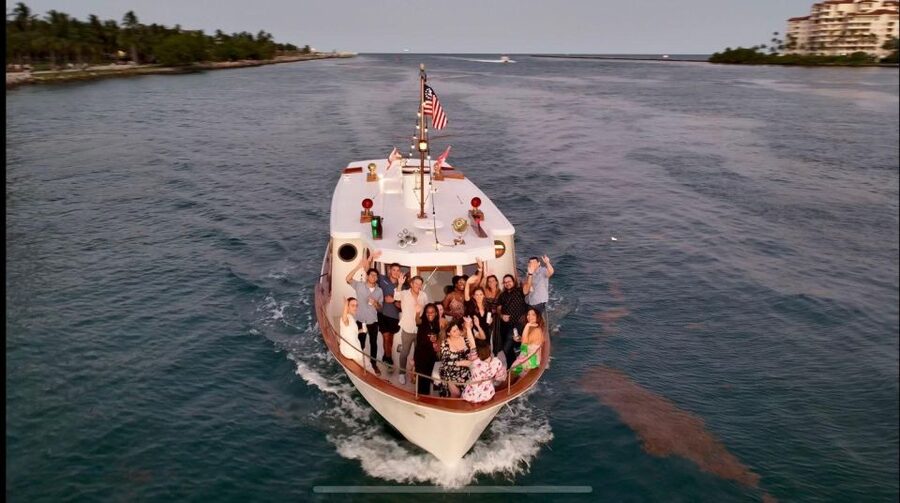 Miami: Miami Skyline Vintage Yacht Cruise, - Carl Fisher and the Venice-of-the-Americas idea