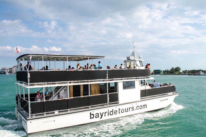 Miami Millionaires Sightseeing Cruise - From Bayride Tours to a great seat on the water
