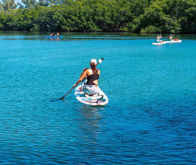Miami: Paddle Board or Kayak Rental - PADL Beach Club - The safety briefing and life vest, the part you should not skip